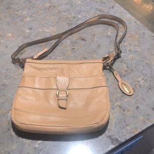 Leather shoulder or cross body bag